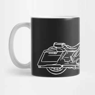 Motorcycle art: street glide Mug